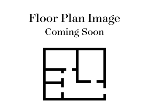 Floor plan for 2 beds, 1 bath, 1098 sqft